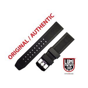 Original Luminox Band 23mm FP.305020B BLACK BUCKLE
